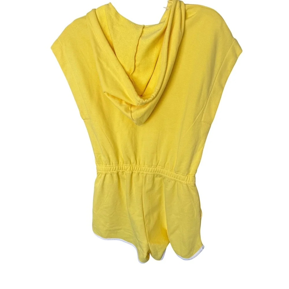 HUNTER LIMITED EDITION LADIES YELLOW HOODIE ROMPER, SIZE‎ XS New With Tags